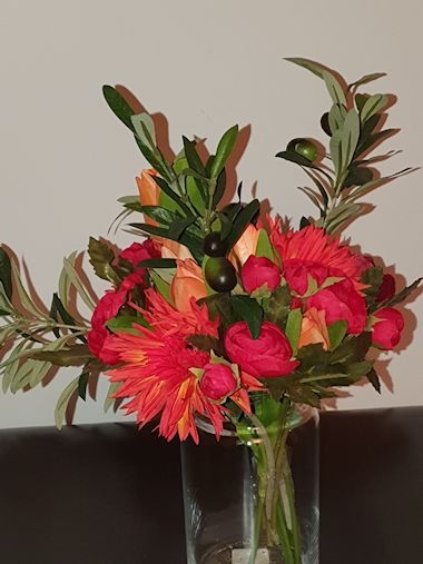 Boeket 25 cm.